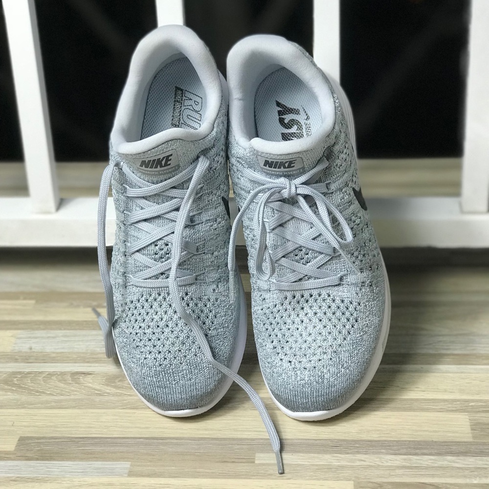 NWT Nike LunarEpic Low Flyknit 2 Wolf Grey  WMNS - Picture 7 of 8